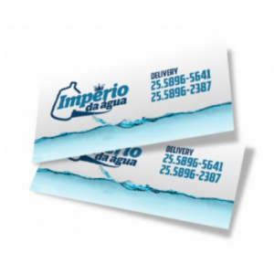 Adesivo de papel 4/0 9x20cm Com Verniz Couchê 190g 9x20 4x0 Verniz Total Brilho na frente Corte reto 
