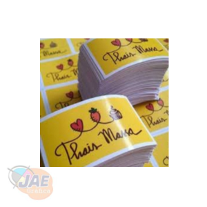 Adesivo Vinil com corte reto Vinil Branco Metro ² 4x0 Brilho Corte reto Pedido mínimo de 1m² -Tamanho mínimo para corte 6x6 cm Ex: 1m² de adesivo cortados reto em 6x6cm dão 278 adesivos.