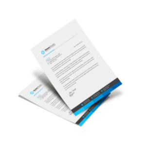 Papel Timbrado A4 20x28 90g por folhas Offset 90g 20x28cm 4/0   